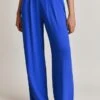 Aria Blue Crepe Trouser Rich Blue