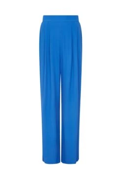 Aria Blue Crepe Trouser Rich Blue 3 Aria Blue Crepe Trouser Rich Blue -Ghost Store P06G008 K81 28077 650px 964px