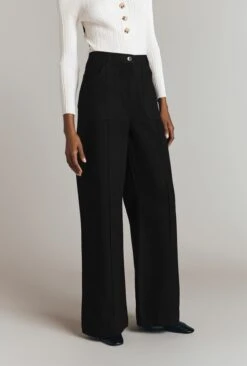 Astra Denim Wide Leg Jeans -Ghost Store P09G002 A01 31826 650px 964px