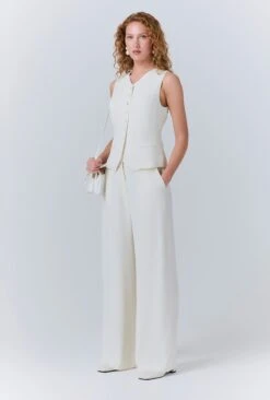 Reiko Straight Wide Leg Trousers -Ghost Store P10G002 M12 33341 650px 964px
