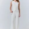 Reiko Straight Wide Leg Trousers