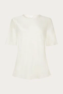 Ivy Satin Top Ivory -Ghost Store Q06G008A M12 26544 650px 964px