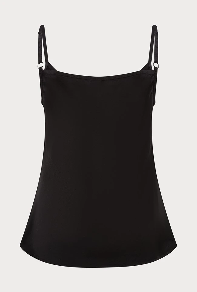 Jana Satin Cami Top Black Jana Satin Cami Top Black -Ghost Store Q06G011 A01 27261 650px