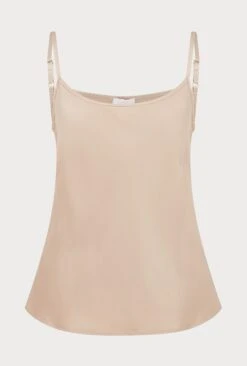 Jana Satin Cami Top Stone -Ghost Store Q06G011 N04 27250 650px 964px