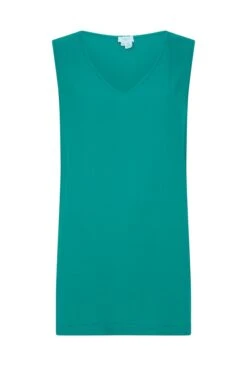 Camila Crepe Top Teal -Ghost Store Q06G013 K08 28090 650px 964px