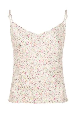 Grace Satin Cami Top Cream Bubble -Ghost Store Q06G019 Z57 28187 650px 964px