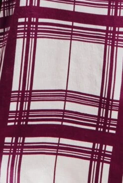 Amy Satin Long Sleeve Shirt Purple Check 5 Amy Satin Long Sleeve Shirt Purple Check -Ghost Store Q07G009 Z84 28993 650px 964px