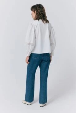 Kady Lace Trim Cotton Blouse -Ghost Store Q09G012 C01 33232 650px 964px