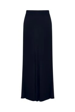 Luna Satin Slip Skirt Navy -Ghost Store S05G002A K10 26332 650px 964px
