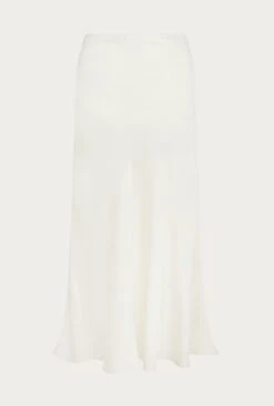 Luna Satin Slip Skirt Ivory -Ghost Store S05G002A M12 26385 650px 964px