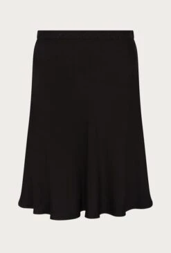 Arella Satin Slip Skirt Black -Ghost Store S06G003 A01 27139 650px 964px