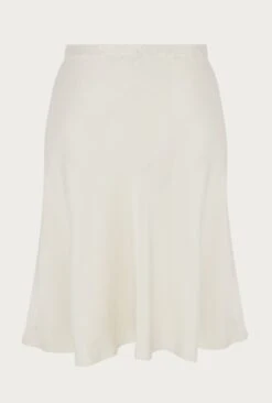 Arella Satin Slip Skirt Ivory -Ghost Store S06G003 M12 27259 650px 964px