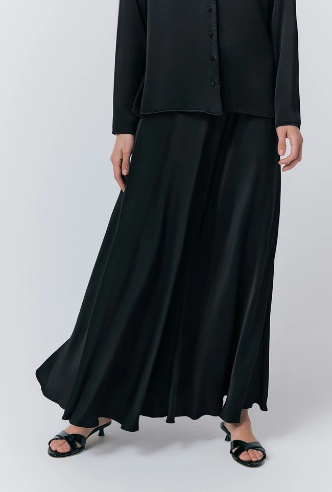 Colette Satin Maxi Skirt Colette Satin Maxi Skirt -Ghost Store S10G003 A01 33780 650px