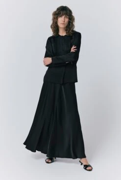 Colette Satin Maxi Skirt 3 Colette Satin Maxi Skirt -Ghost Store S10G003 A01 33783 650px 964px