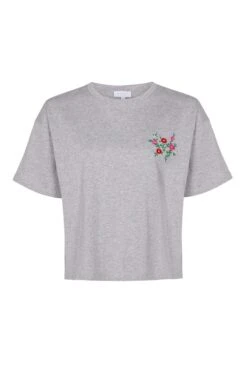 Mia T-Shirt Grey Embroidered 3 Mia T-Shirt Grey Embroidered -Ghost Store T02G005 Z45 21881 650px 964px