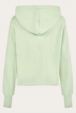 Cropped Organic Hoodie Mint Green 6 Cropped Organic Hoodie Mint Green -Ghost Store V02G012 J28 22851 650px 964px