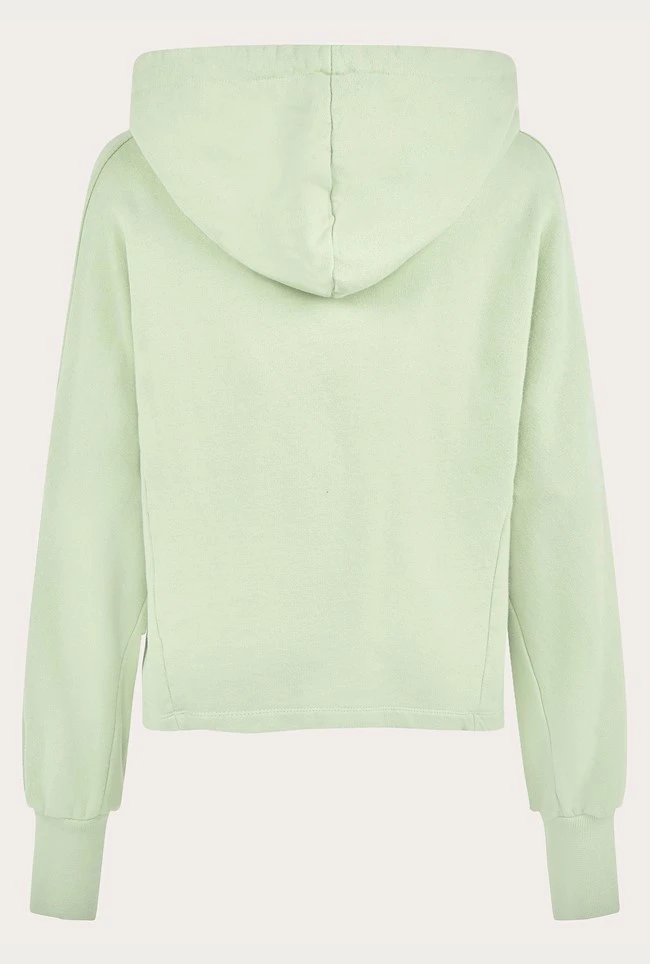 Cropped Organic Hoodie Mint Green Cropped Organic Hoodie Mint Green -Ghost Store V02G012 J28 22851 650px