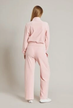 Velour Track Top Pink -Ghost Store V02G020 H44 24619 650px 964px