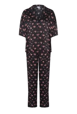 Penny Satin PJ Set Rose Ditsy 3 Penny Satin PJ Set Rose Ditsy -Ghost Store Z01G003CK Y91 20765 650px 964px