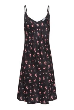 Iris Satin Slip Rose Ditsy -Ghost Store Z01G004CK Y91 20754 650px 964px