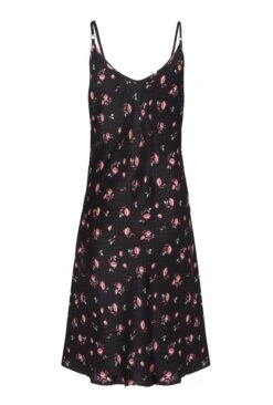 Iris Satin Slip Rose Ditsy -Ghost Store Z01G004CK Y91 20755 650px 964px