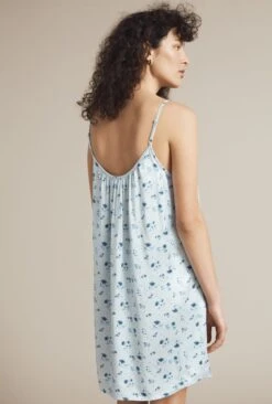 Ellen Satin Slip Water Rose -Ghost Store Z01G007CK Y93 20806 650px 964px